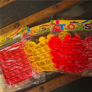 Pop its! Three of them